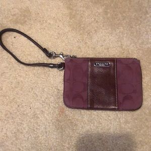 Coach Wristlet